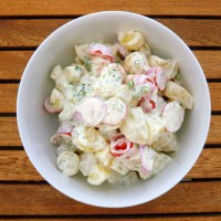 Hjemmelavet kartoffelsalat - den eneste opskrift du behøver