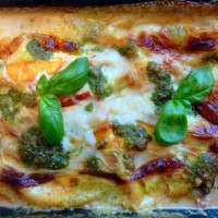 Sommerlasagne med gulerod, ærter og KØDFISK!