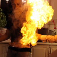 The noble art of flambé - at flambere som en mand!