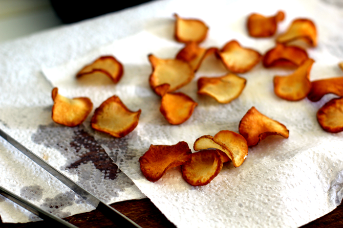 Jordskokke-chips...