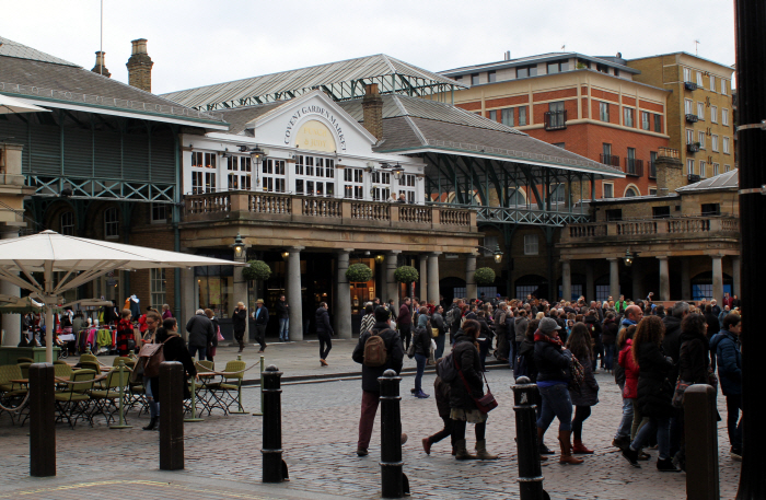Markedet ved Covent Garden...