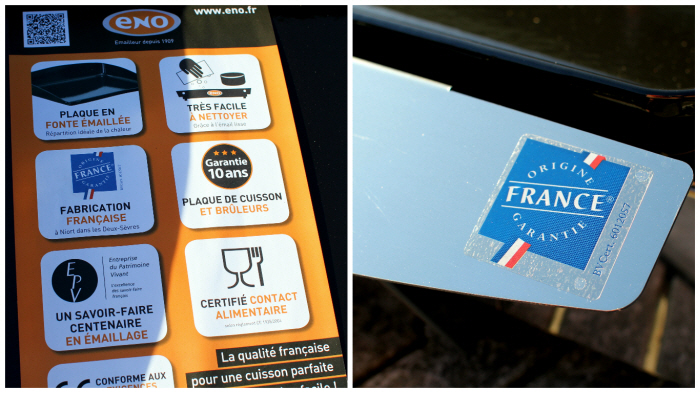 Made in France og 10 års garanti - we like!