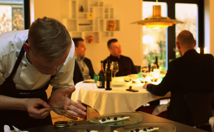 Uvant for en Gastromand skulle vi ikke røre en finger...
