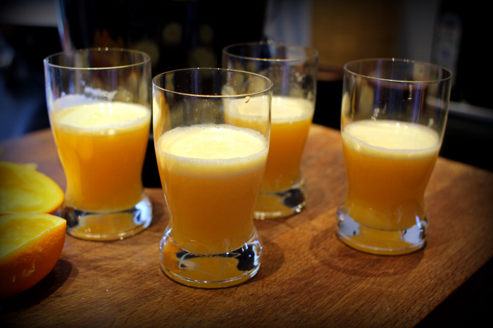 Friskpresset juice...