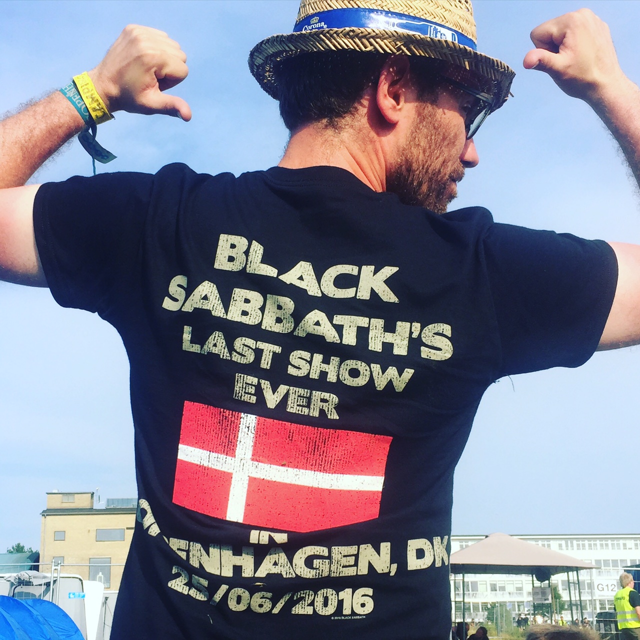 Johan siger tak for i år på Copenhell...