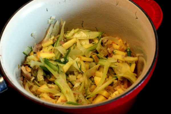 Karrysauce in the making...