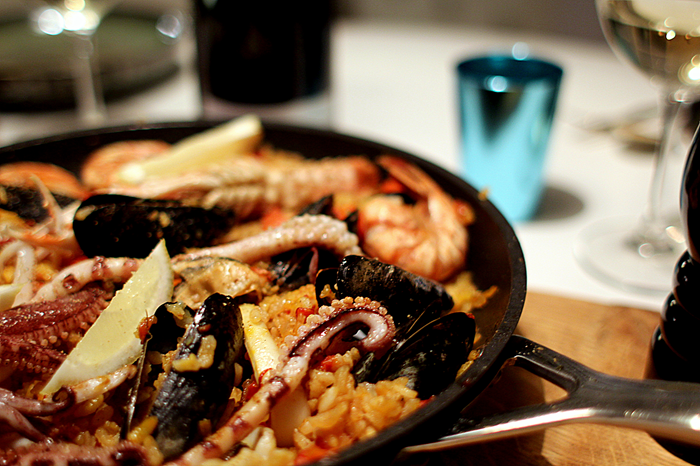 The Spanish Way: Seafood Paella